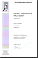 VHS Fortsetzungskurs HTML